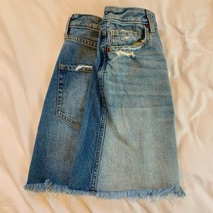 Zoe Natural Rise Vintage A-Line Skirt